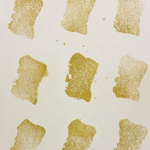 claude viallat monotype or 1980