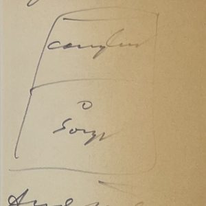 dessin original Andy warhol 1977 campbell soup