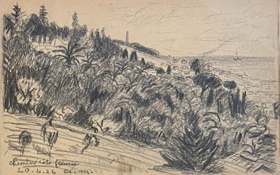 Chemin côte fleurie, (19)26.