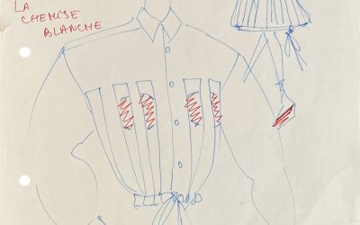 Croquis d’une ensemble,