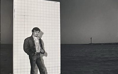 Claude Montana les pieds dans l’eau, Cannes