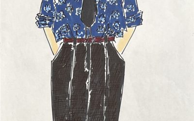Dessin de mode,