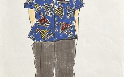 Dessin de mode,