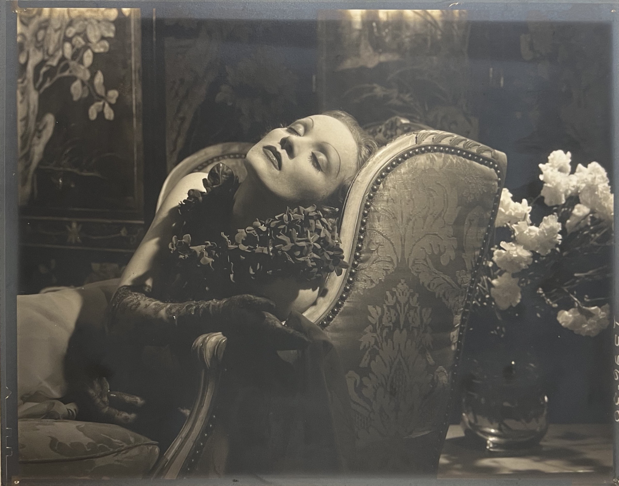 Edward Steichen ; épreuve argentique ; 1934 ; New-York ; Marlene Dietrich